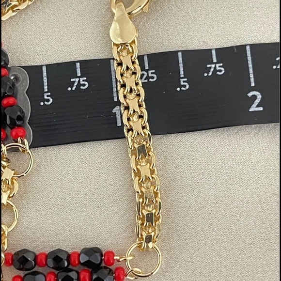 18k Gold Filled Charm Bracelet - Picture 3 of 5